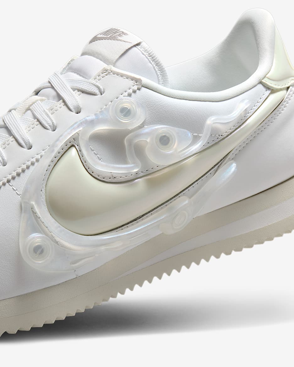 Nike cortez mujer plata online